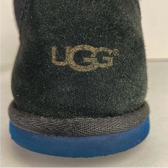 UGG Maksim Hyper Weave Black Wool Suede Lace Up Chukka Ankle Boot Shoes main image 14